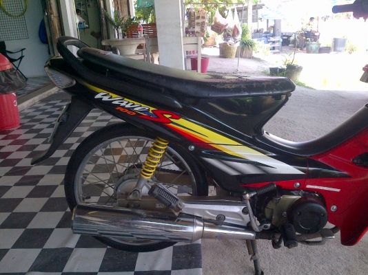 ขาย!เวฟ110 ปี44 รถเครื่องดีแน่นๆ พร้อมใช้ ทะเบียน+เอกสารโอน ภาษีปีกว่า