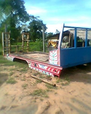 ขายหางปลาขึ้นรถเกี่ยวข้าว