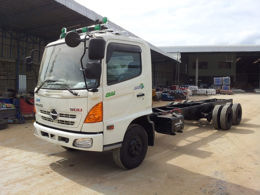 Hino ซีรี่ 500 โม่6คิว 10ล้อเล็ก หัวMega แค๊ป หัวเล็ก น๊อต6ตัว