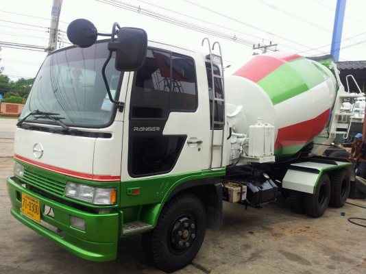 Hino ซีรี่ 500 โม่6คิว 10ล้อเล็ก หัวMega แค๊ป หัวเล็ก น๊อต6ตัว