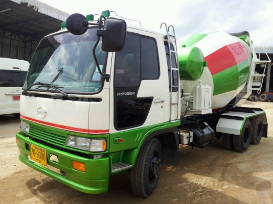 Hino ซีรี่ 500 โม่6คิว 10ล้อเล็ก หัวMega แค๊ป หัวเล็ก น๊อต6ตัว