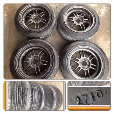 ขายแม็กมือ2 RPF 1 ขอบ15 กว้าง 8 + ยางปี10 ราคา 11,500 บาทถูกๆ