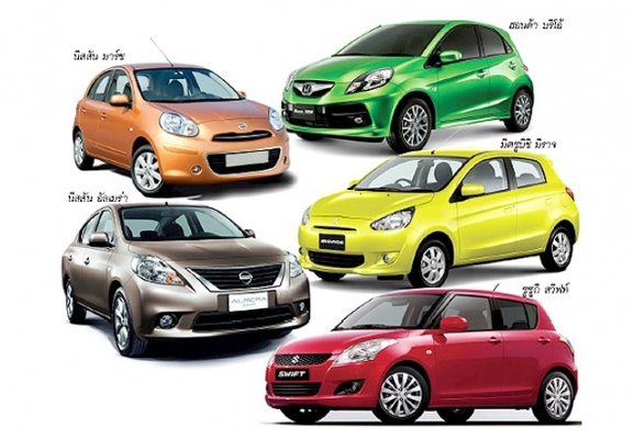 ซื้อขายแลกเปลี่ยนรถอีโคคาร์มือสอง