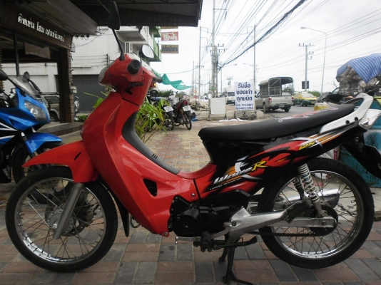 wave125Rสตาร์ทมือปี46รถบ้านเครื่องดีสีสวยภาษีเต็ม