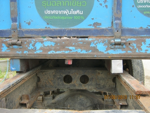 ขายกระบะรถบรรทุกหกล้ออีซูซู NPRยาว5 เมตร คานกว้าง 75 เซนติเมตร