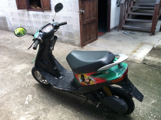 (คุณวิทูล จากหนองแขม ขับรถมาซื้อไปแล้วครับ ขอบคุณมากครับ)ขายรถป็อป HONDA DIO af18 สตาร์ทมือ สตาร์ทเท้า ทีเดียวติด เครื่องเพิ่งฟิตมา ไฟติดทุกดวง โช๊คหน้าของฮอนด้าเวฟทนกว่าโช๊คเดิมมาก โช๊คหลังของฮอนด้าคลิก ทน+รับน้ำหนักได้เยอะ รถพร้อมใช้ สภาพตามรูป ราคาต่อร