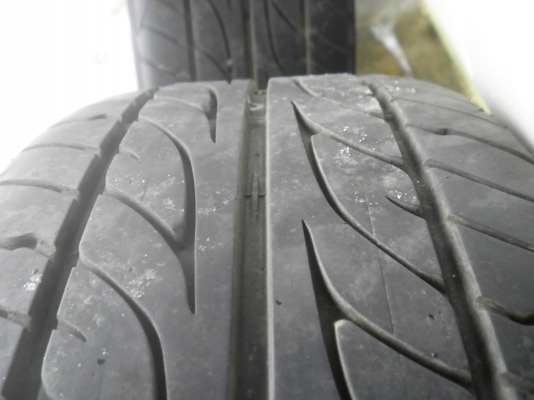 แม็ก18ถูกๆ5รู114.3 พร้อมยาง215/45/18 ดันล็อป