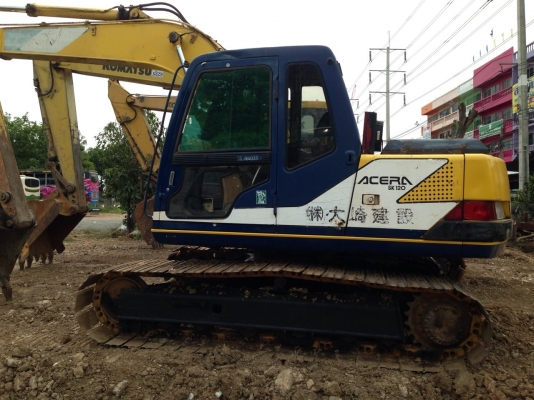 ขายรถ KOBELCO Sk120 มีทะเบียน ไฟฟ้าครบ แอร์