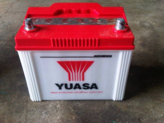 แบตเตอรี่ YUASA ใหม่แกะกล่อง