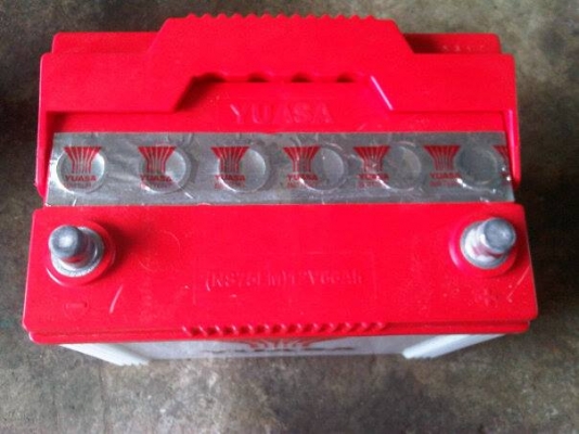 แบตเตอรี่ YUASA ใหม่แกะกล่อง