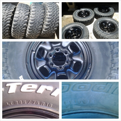 bf 285/75/16 พร้อมล้อกะทะ