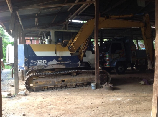 ขาย PC 120-5 4 สูบ Turbo ไฟฟ้าเต็มตัว ใช้งานได้ มีเล่มทะเบียน