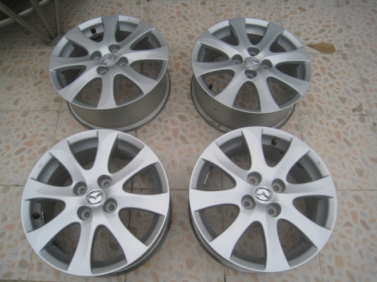 ขายล้อแม็ก Mazda2 15"x6" et45 4รู100 ล้อไม่มีรอยเบียดครับ ไม่มีซ่อม ไม่มีดุ้งครับ สนใจติดต่อเล็กคลองสามครับ (081-3747940)