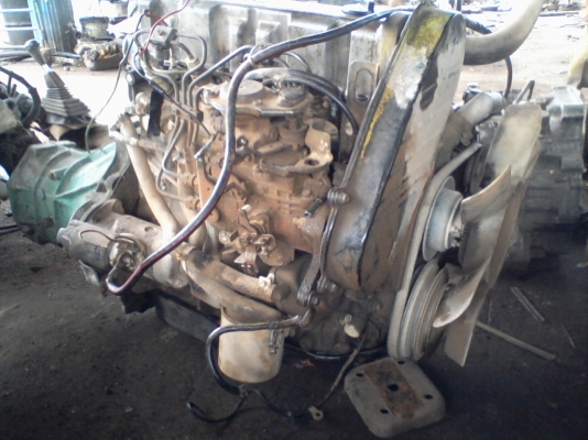 เครื่องพร้อมเกียร์ nissan ld20 turbo (รุ่นLD2) ฝาเรียบ มี VDO