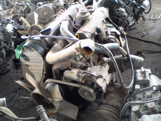 เครื่องพร้อมเกียร์ nissan ld20 turbo (รุ่นLD2) ฝาเรียบ มี VDO