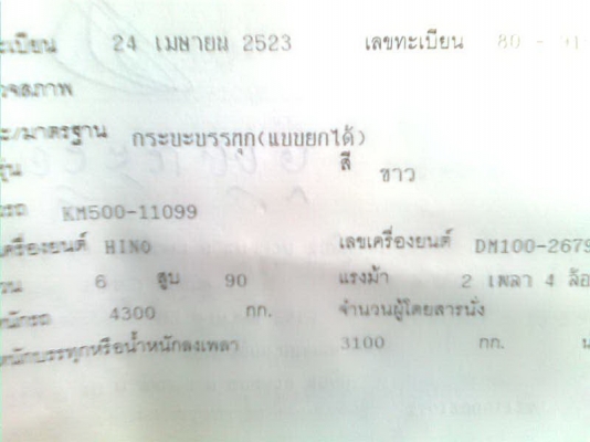 ขาย6ล้อ HINO KM สวยๆๆพร้อมใช้