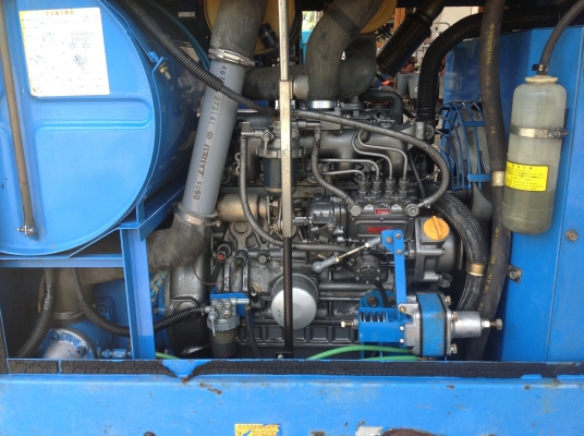 ขายเครื่องปั้มลมเก่าญี่ปุ่น ยี่ห้อ AIRMAN รุ่น PDS 125 S สภาพสวยมาก พร้อมใช้งานทันที