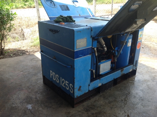 ขายเครื่องปั้มลมเก่าญี่ปุ่น ยี่ห้อ AIRMAN รุ่น PDS 125 S สภาพสวยมาก พร้อมใช้งานทันที