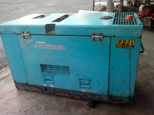 ขายเครื่องลม Airman (แอร์แมน)เก่าญี่ปุ่น รุ่น PDS 90 S-08 สภาพสวยมากๆรุ่นใหม่พร้อมใช้งาน ขายเครื่องลม Airman (แอร์แมน)เก่าญี่ปุ่น รุ่น PDS 90 S-08 สภาพสวยมากๆรุ่นใหม่พร้อมใช้งาน