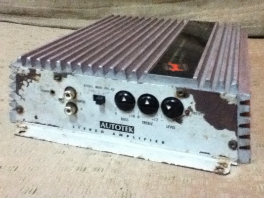 ขายแอมป์ AUTOTEK รุ่น Model 7150 BTS (2ch)ใช้ได้ปกติ 1000.-