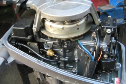 ขาย เครื่องเรือ Yamaha 8 แรง  ประกอบใหม่นำเข้าญี่ปุ่น ราคา 17,500