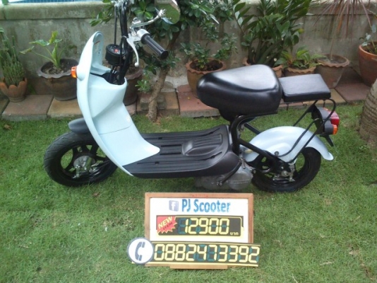 Choinori สองคัน สีขาว-สีฟ้า ประกอบใหม่ พร้อมตระแกรงหลัง เบาะนั่งหลัง กระจก ทะเบียนแต่ง ล็อคหมวก (กทม ส่งฟรี)