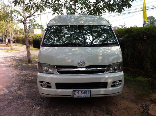 ขายรถตู้หลังคาสูง ปี 2007 โทร.081-825-2863