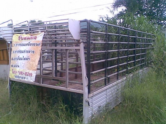 ขายกะบะ 6ล้อพร้อมคอกแป็บน้ำเหล็กใหญ่ ยกลงจากอีซูซุ ร็อกกี้ ขายกะบะ 6ล้อพร้อมคอกแป็บน้ำเหล็กใหญ่ ยกลงจากอีซูซุ ร็อกกี้