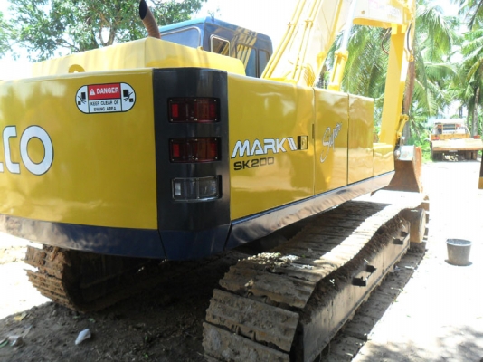 Kobelco SK200 Mark 2 เก็บใหม่ เครื่องเดิม ปั้ม K3V ตัวเดินใหญ่ เอวแน่น เครื่องแน่น ปั้มแรงดี เอกสาร Inv Kobelco SK200 Mark 2 เก็บใหม่ เครื่องเดิม ปั้ม K3V ตัวเดินใหญ่ เอวแน่น เครื่องแน่น ปั้มแรงดี เอกสาร Inv