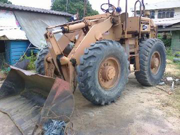 ขายรถตักล้อยาง komatsu JH30 รถบ้านแท้สภาพพร้อมใช้งาน ยางดี เอกสารสัญญาซื้อขาย