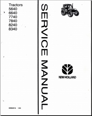 CD คู่มือซ่อมรถฟาร์มแทรกเตอร์ FORD (New Holland) Series 40