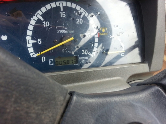 ยันร์ม่า EF352T 4 WD 2 เพลา ใบมีดหน้า ทำงาน 587 ชั่วโมง รถสวยมากๆ