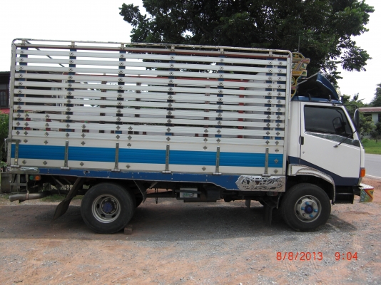 ขาย 6ล้อกลาง HINO  เครื่อง 165 แรง WO6E คอกเกษตร  แอร์เพาวเวอร์