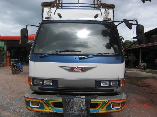 ขาย 6ล้อกลาง HINO  เครื่อง 165 แรง WO6E คอกเกษตร  แอร์เพาวเวอร์