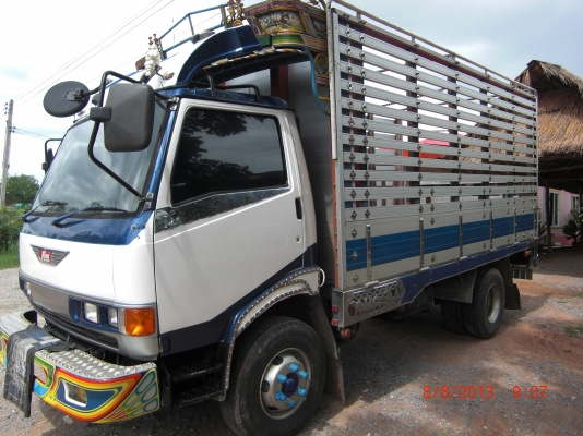 ขาย 6ล้อกลาง HINO  เครื่อง 165 แรง WO6E คอกเกษตร  แอร์เพาวเวอร์