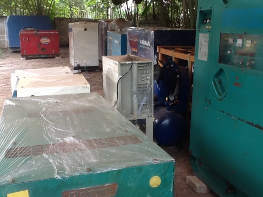 ขายเหมากิจการปั๊มลมและเครื่องจักรเก่าญี่ปุ่นกว่า30รายการ