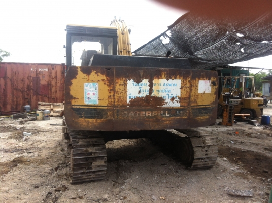 ขายรถแมคโครCAT E120B สภาพพร้อมใช้ เอกสารอินวอย สนใจติดต่อบอย085-156-2314