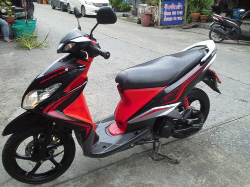 Mio 125 GTX ปี 54 ตัวท้อป ล้อแม็กซ์ สภาพ 90 เปอร์เซ็นต์ รถสวยมาก เดิมๆ แทบไม่มีริ้วรอย