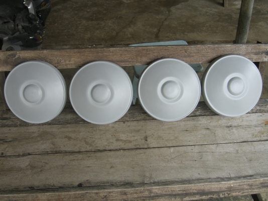 ฝาตบกะทะล้อเหล็ก ขอบ 13 นิ้ว ใช้ได้หลายรุ่น ของใหม่เก่าเก็บ