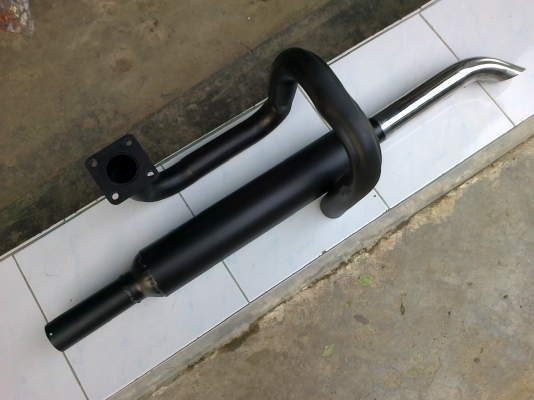 ชุดแปลงท่อไอเสียแทคเตอร์คูโบต้า