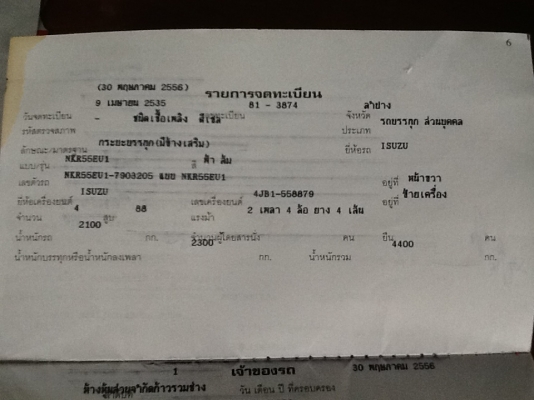 ขาย..รถISUZU NKR 55EU1 ปี 35 เครื่อง 88 แรงม้า เกียร์สั้น เครื่องดี คัสซีสวย เก๋งสวย ภายในสวย มีทะเบียนครบ.