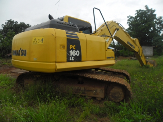 ขายดาวน์ รถแบคโฮ KOMATSU PC 160 LC-8 สวยมากออกใหม่ป้ายแดง 3600 ช.มส่งงวดเดื่อนละ 74,360 x 48 ส่งมาแล้ว 20 งวดเหลือ 28 x 74360=2,082,080 บาทถ้วน