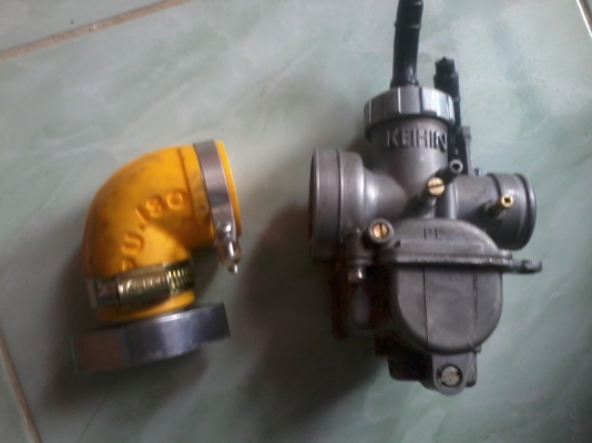 ขายคาบูแดช พร้อมข้อต่อแปลงใส่C70