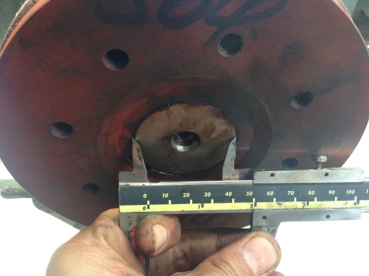 ขายมอเตอร์เกียร์ปรับรอบ Sumitomo 5 HP. สภาพดี พร้อมใช้งานทดลองเรียบร้อยแล้ว ( ในรูปยังไม่ได้ทำความสะอาด )