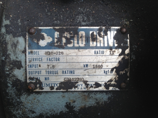 ขายหัวเกียร์ทดรอบ Sumitomo cyclo drive อัตราทด 1:11 สภาพสวย พร้อมใช้งาน ( ที่เห็นในรูปยังไม่ได้ทำความสะอาด ) ขายหัวเกียร์ทดรอบ Sumitomo cyclo drive อัตราทด 1:11 สภาพสวย พร้อมใช้งาน ( ที่เห็นในรูปยังไม่ได้ทำความสะอาด )