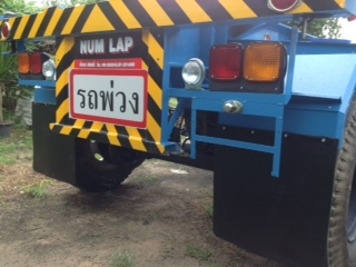 รถเทรลเลอร์ก้างปลา 2 เพลา Num Lab ใหม่ รถเทรลเลอร์ก้างปลา 2 เพลา Num Lab ใหม่
