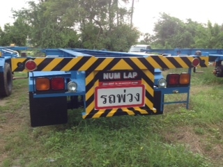 รถเทรลเลอร์ก้างปลา 2 เพลา Num Lab ใหม่ รถเทรลเลอร์ก้างปลา 2 เพลา Num Lab ใหม่