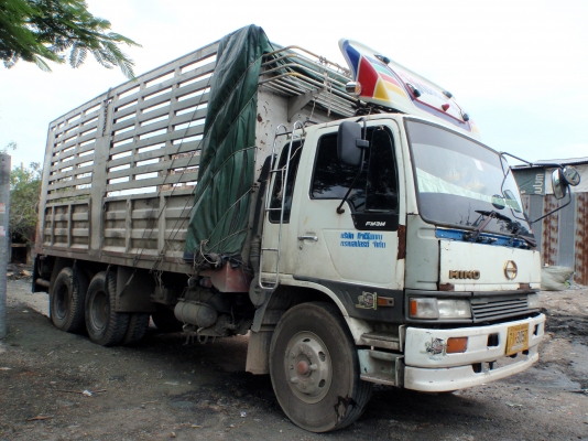 ขาย 10 ล้อ HINO F18 เครื่อง HO7C หัวสิงห์ กระบะเหล็ก โทร.081-9034151