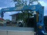 ขายรถบรรทุกหกล้อติดเครนอีซูซูร็อคกี้เครื่อง 6BD1-เทอร์โบ เครนทอนาโด 3 ตันท้องV 3ปลอก 2 ชัก