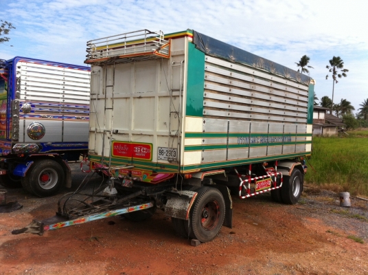 ขายลูกพ่วง 2 คาน ดั้ม คอกเกษตรอู่ซุ่นชัย